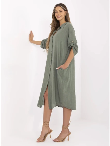 Sukienka TW SK BI model 21167963 khaki - FPrice