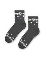 Ponožky model 17697856 Melange Graphite - Steven