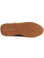 Pánská khaki kožená sportovní polobotka model 22116063 - McArthur