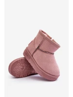 Dívčí Sněhové Boty S Kožešinou S Růžový Betty model 21637269 - Big Star Shoes Dívčí Sněhové Boty S Kožešinou S Růžový Betty model 21637269 - Big Star Shoes