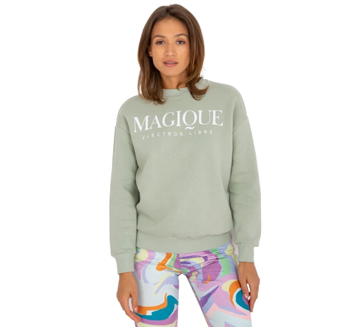 Mikina D10047O02417B pistácie