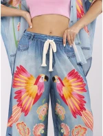 Kalhoty DHJ SP 19183 6.79 modrá Kalhoty DHJ SP 19183 6.79 modrá