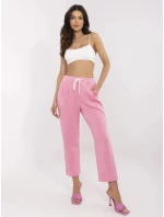 Kalhoty DHJ SP model 21034918 růžové - FPrice Kalhoty DHJ SP model 21034918 růžové - FPrice