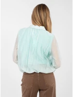 Bluzka IT BZ model 21923799 mietowy - FPrice Bluzka IT BZ model 21923799 mietowy - FPrice