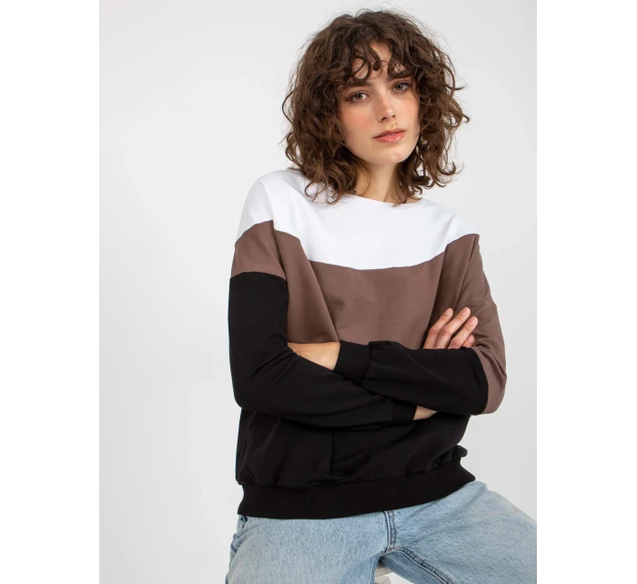 Mikina RV BL 8430.61P bílá a černá