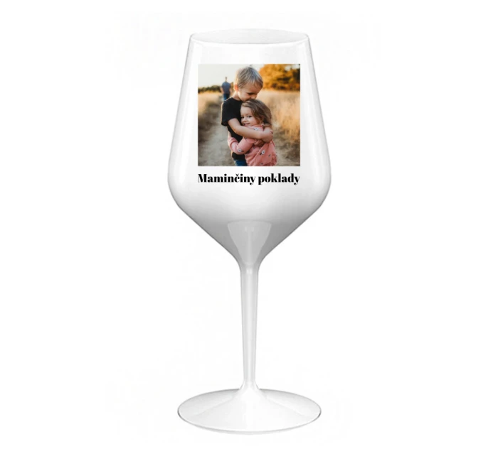 Personalizovaná nerozbitná sklenice s fotografií 