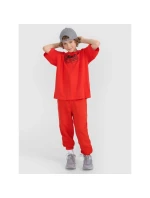 Dětské tričko oversize s potiskem 4F 4FJRSS25TTSHU3296-62S