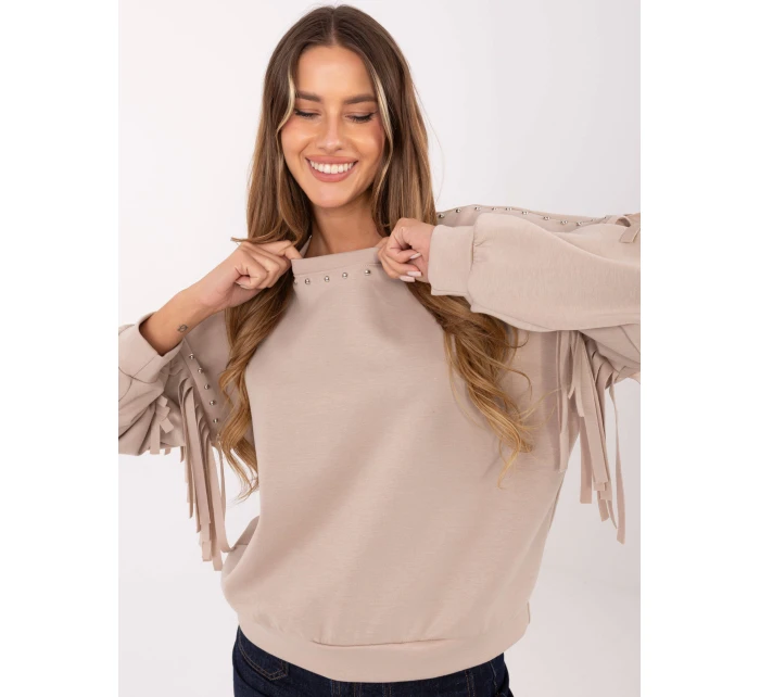 Bluza IT BL model 21421302 beżowy - FPrice Bluza IT BL model 21421302 beżowy - FPrice