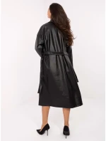 Płaszcz IT PL model 21334838 czarny - FPrice Płaszcz IT PL model 21334838 czarny - FPrice