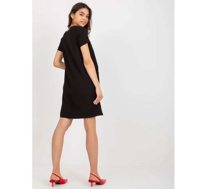 LK SK 506790 šaty.45 černá
