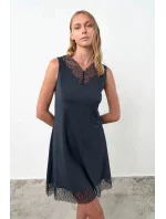 Dámská noční košile Lutecia 18182 tmavě modrá - Vamp