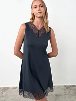 Dámská noční košile Lutecia 18182 tmavě modrá - Vamp