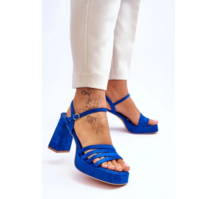 Sandály na podpatku  model 179123 Step in style