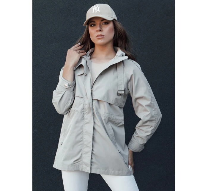 Dámská přechodná bunda parka TILAN béžová FashionStreet TY4473