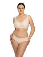 Dámský sportovní top Jelly bra comfort beige - JULIMEX Dámský sportovní top Jelly bra comfort beige - JULIMEX