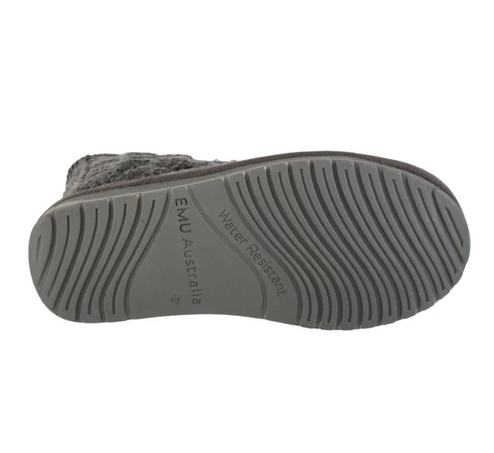 Boty, pantofle EMU Australia Bartle W W W13142-DAGR dámské Boty, pantofle EMU Australia Bartle W W W13142-DAGR dámské