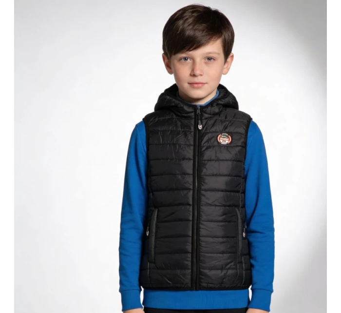 Geographical Norway Vatika Hood EO 233 Jr WW2008E/GNO-černá vesta