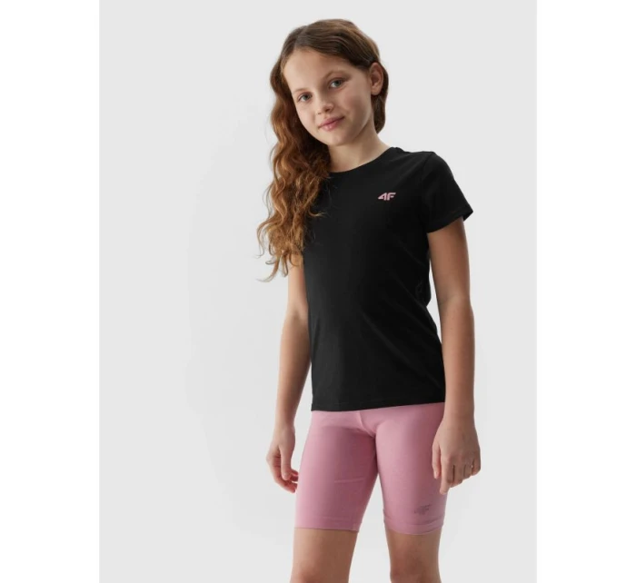 Dívčí pletené cyklistické legíny 4F Junior Dívčí pletené cyklistické legíny 4F Junior