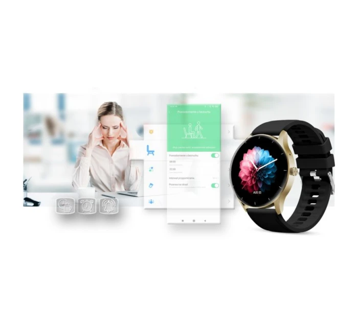 Chytré hodinky model 21804999 - Gravity