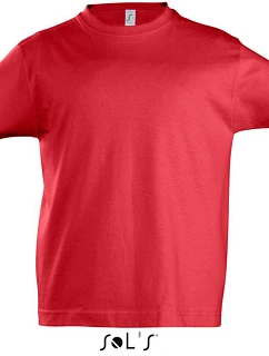 SOL'S Imperial Kids Dětské tričko z těžké bavlny model 22535084 red