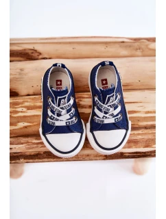 Dětské látkové tenisky BIG STAR model 21594798 Námořnická modrá - Big Star Shoes