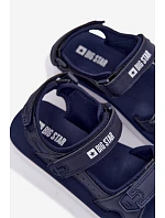Dámské sportovní sandály na platformě Big Star model 22095377 tmavě modré - Big Star Shoes