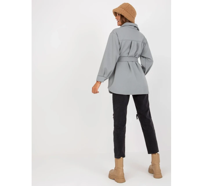 Dámský kabát EM EN 2939 1.59P šedý