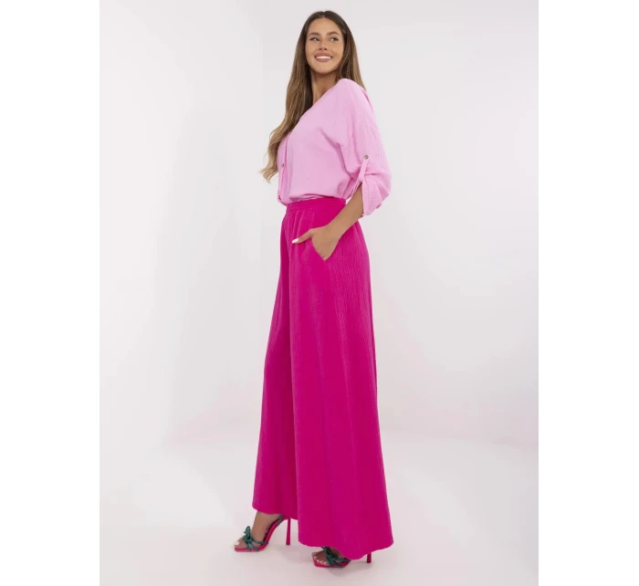 MI kalhoty SP 2563.84 fuchsiová