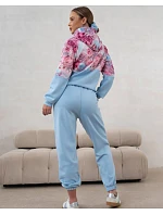 Sportovní souprava s květinovým motivem modrá model 22049186 - Moon