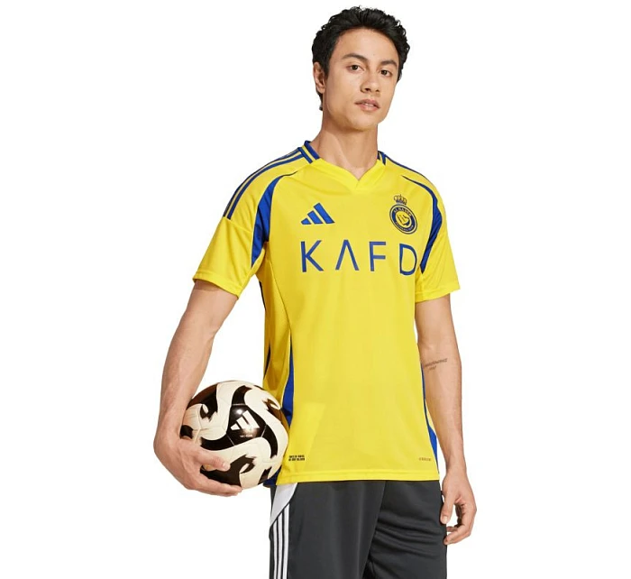 Pánské tričko adidas Al Nassr FC 24/25 Ronaldo Home žluté JP0459 pánské Pánské tričko adidas Al Nassr FC 24/25 Ronaldo Home žluté JP0459 pánské
