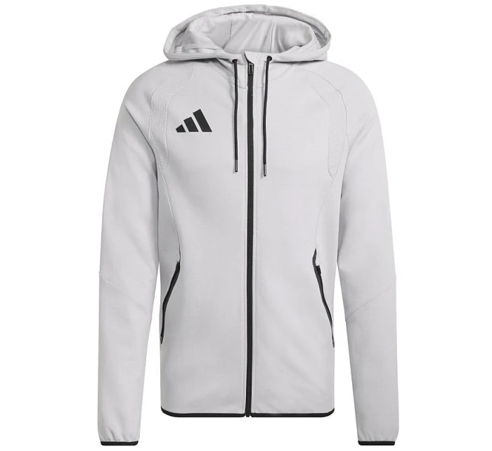 Pánská mikina adidas Tiro 26 Travel Sweat Hoodie šedá KF6077 pánské