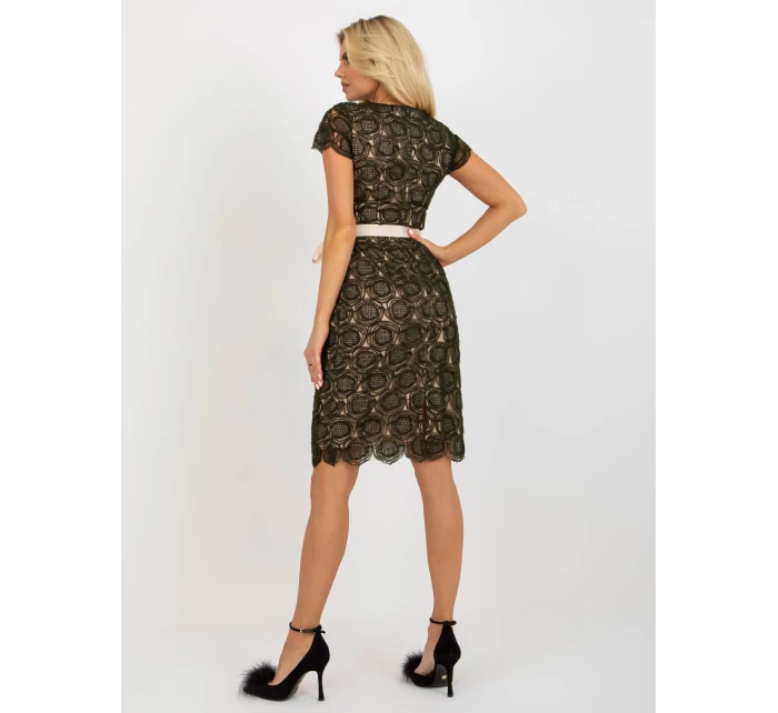 Šaty LK SK 507365.07 khaki Šaty LK SK 507365.07 khaki