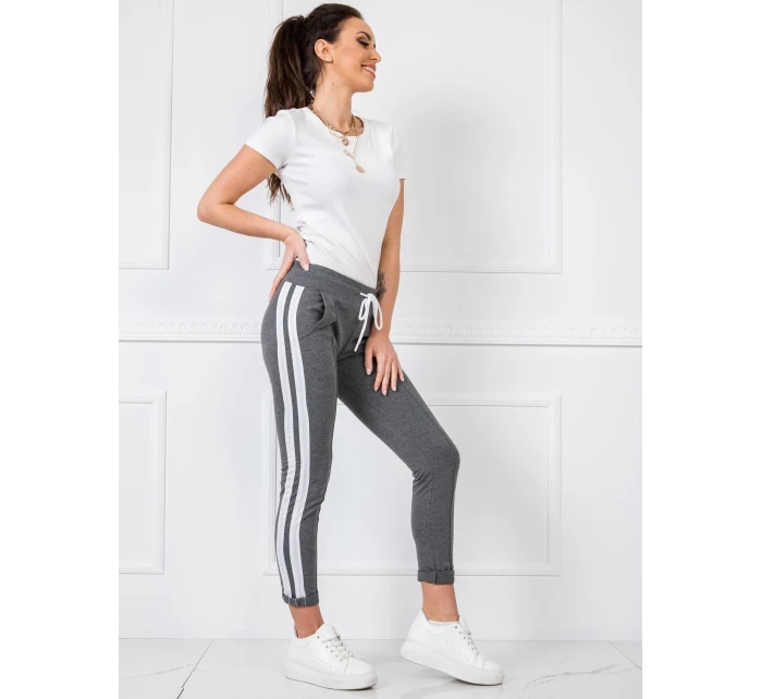 Tepláky RV DR 5407.88 tmavě šedá