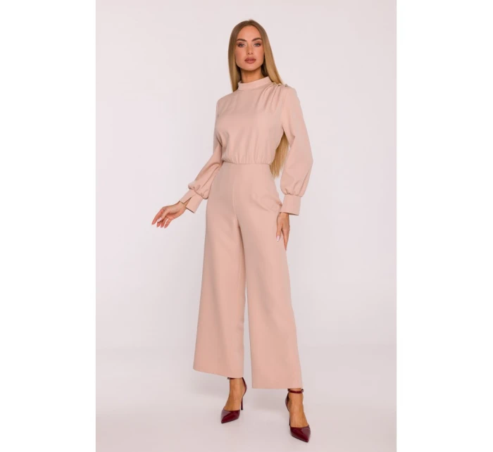 M879 Kombinéza se stojáčkem - béžová