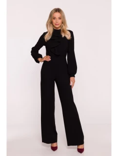 S420 Kombinéza s volánem - černá