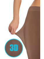 Sesto Senso Anti-celulitidní punčocháče 50 Den 3D Microfiber Florence Maroon