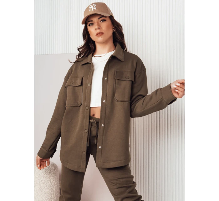 Dámská přechodová bunda VELARA hnědá FashionStreet TY4301