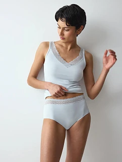 Dámské kalhotky Feel of Modal Midi Pearl Grey světlešedé - TRIUMPH