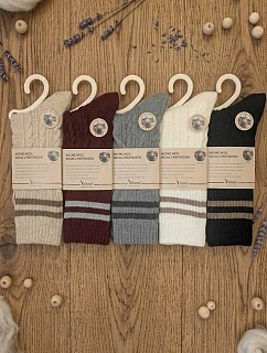 Ponožky WiK Xintao 3140, model 8811, merino, velikosti 35–42