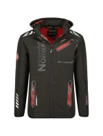 Geographical Norway Softshellová bunda Royaute DB 068 M WY2000H/GN/Black / Red