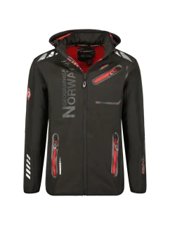 Geographical Norway Softshellová bunda Royaute DB 068 M WY2000H/GN/Black / Red