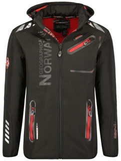 Geographical Norway Softshellová bunda Royaute DB 068 M WY2000H/GN/Black / Red