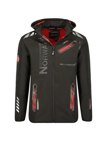 Geographical Norway Softshellová bunda Royaute DB 068 M WY2000H/GN/Black / Red