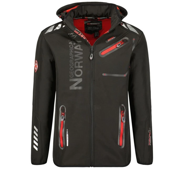 Geographical Norway Softshellová bunda Royaute DB 068 M WY2000H/GN/Black / Red
