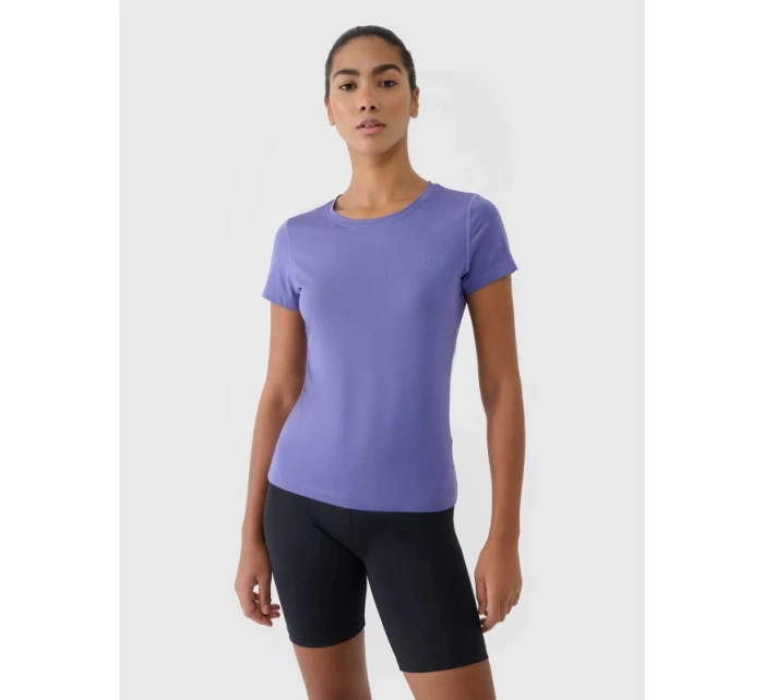 Dámské tréninkové tričko regular rychleschnoucí 4F 4FRSS25TFTSF1235-32S Dámské tréninkové tričko regular rychleschnoucí 4F 4FRSS25TFTSF1235-32S