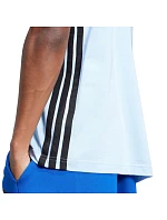 Pánské tričko adidas Essentials 3 Stripes, modré, JE6397 Pánské tričko adidas Essentials 3 Stripes, modré, JE6397