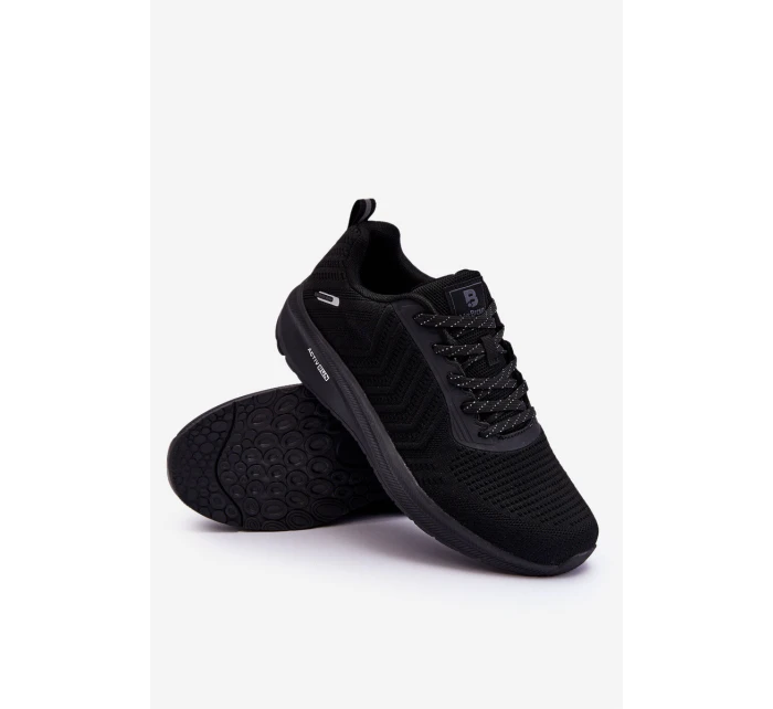 Klasické pánské sportovní boty černé McBraun