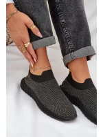 Dámské Sportovní Boty Se Zdobením D&A TW121 Černé