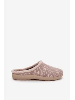Dámské pantofle Love model 21714585 Béžové - Inblu