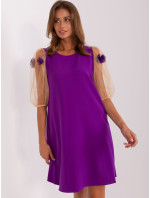 LK SK 506733 šaty.85 fialová